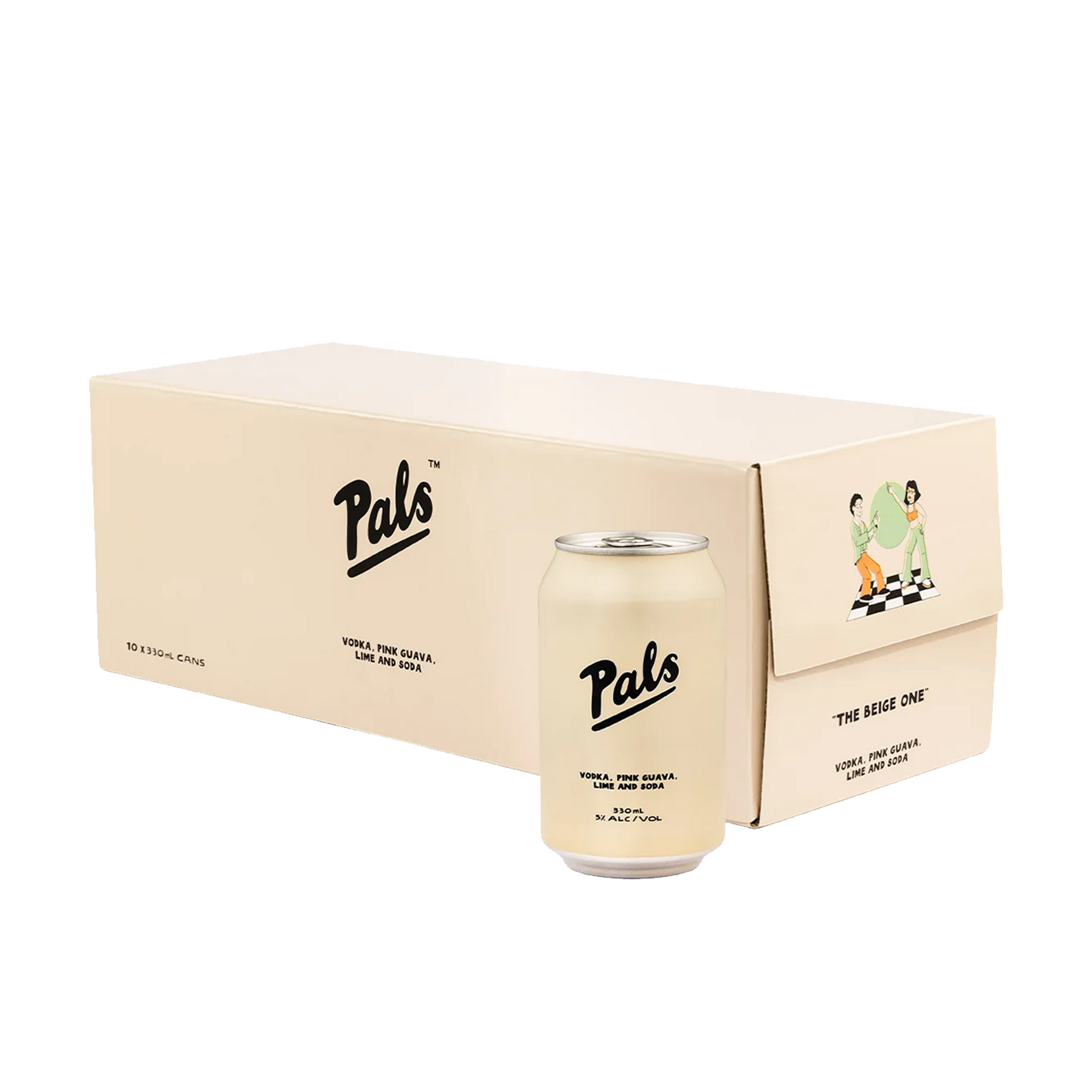 PALS 10 Pack - Vodka, Pink Guava, Lime and Soda