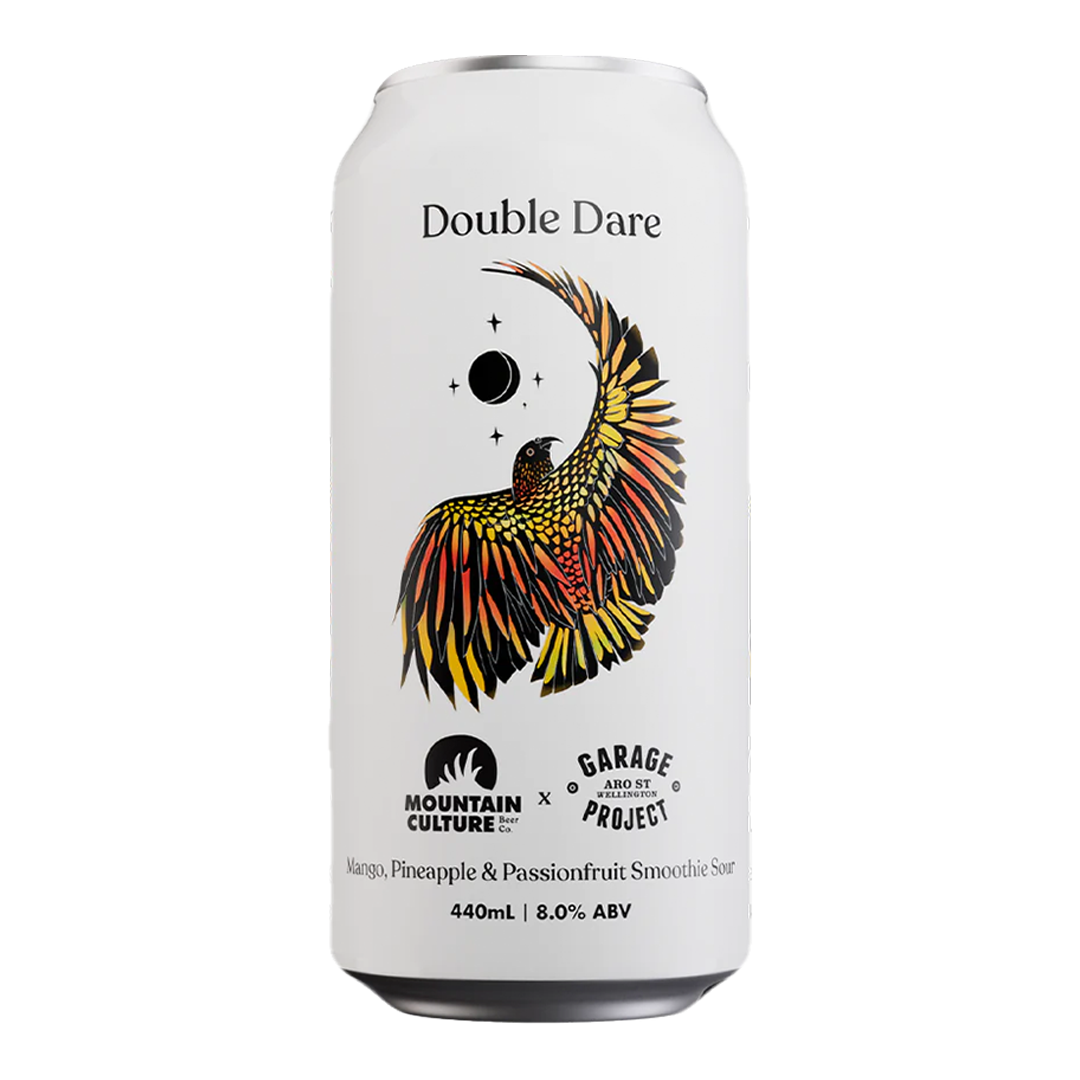 Garage Project x Mountain Culture 'Double Dare' Mango, Pineapple & Passionfruit Smoothie Sour 8% 440ml
