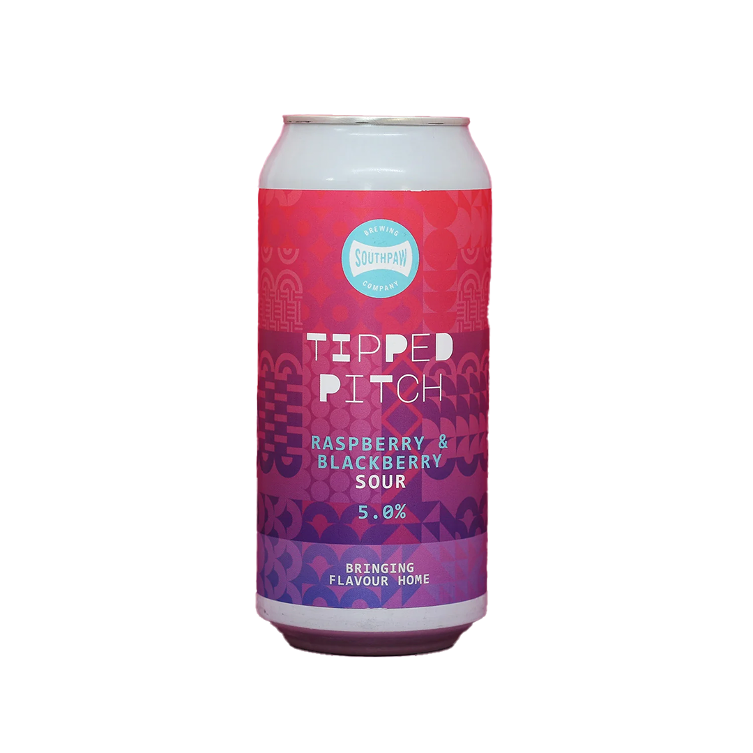 Southpaw 'Tipped Pitch' Raspberry & Blackberry Sour 5% 440ml
