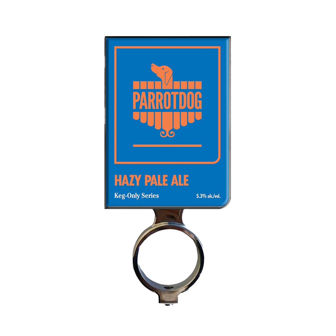 1L Glass SWAPPA Flagon of Parrotdog 'Keg-Only Series #05' One-off release Hazy Pale Ale 5.3%